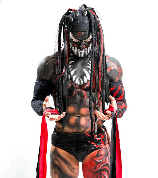 what face paint do i use on wwe 2k 17 to get upper character like finn balor the demon king