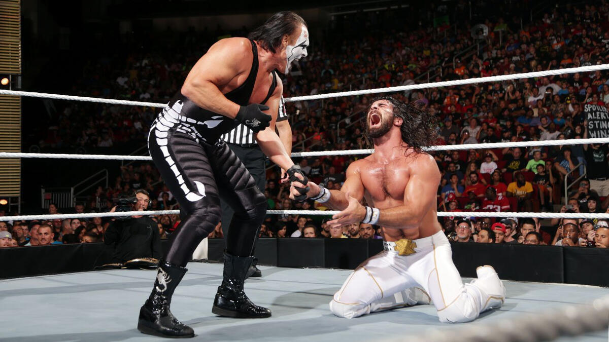Seth Rollins vs. Sting - WWE World Heavyweight Championship Match: photos | WWE