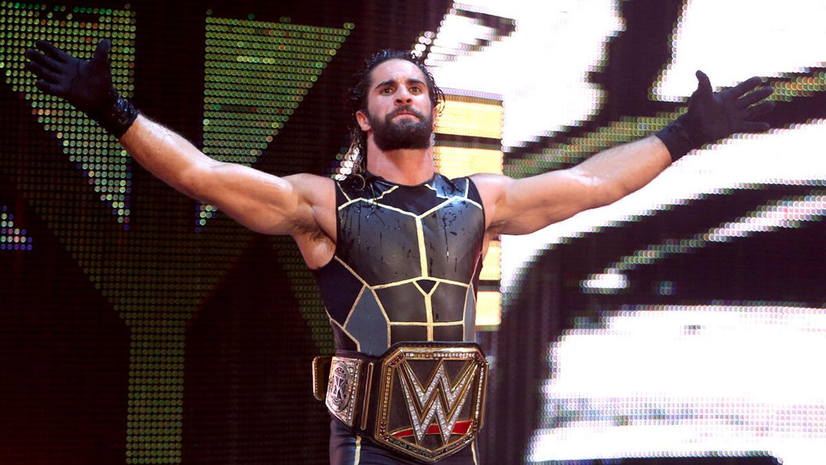 View Seth Rollins Wwe Champion 2015 PNG