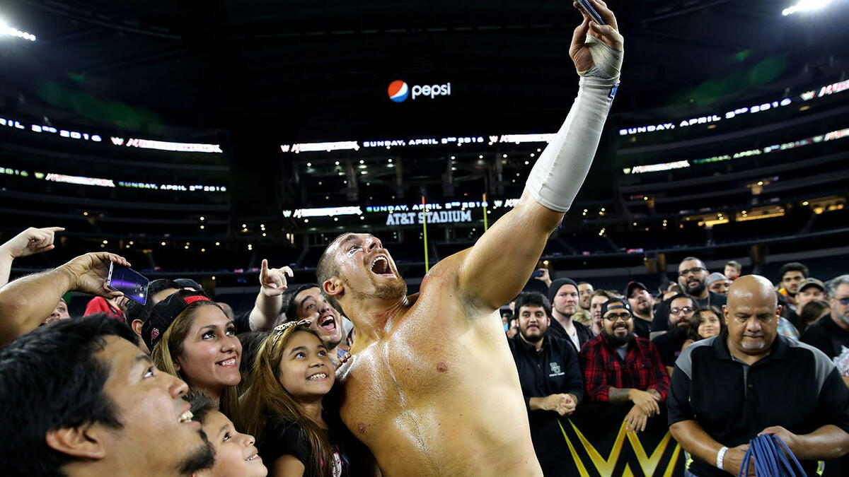 WrestleMania 32 On-Sale Party at AT&T Stadium: photos