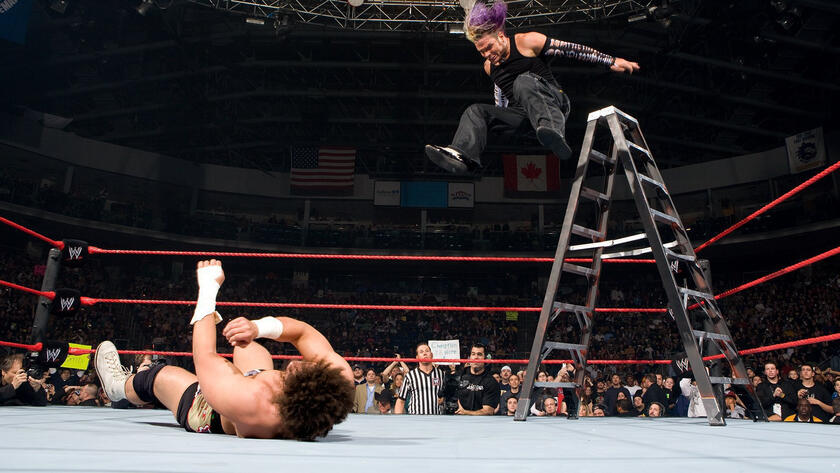 jeff hardy vs edge ladder match