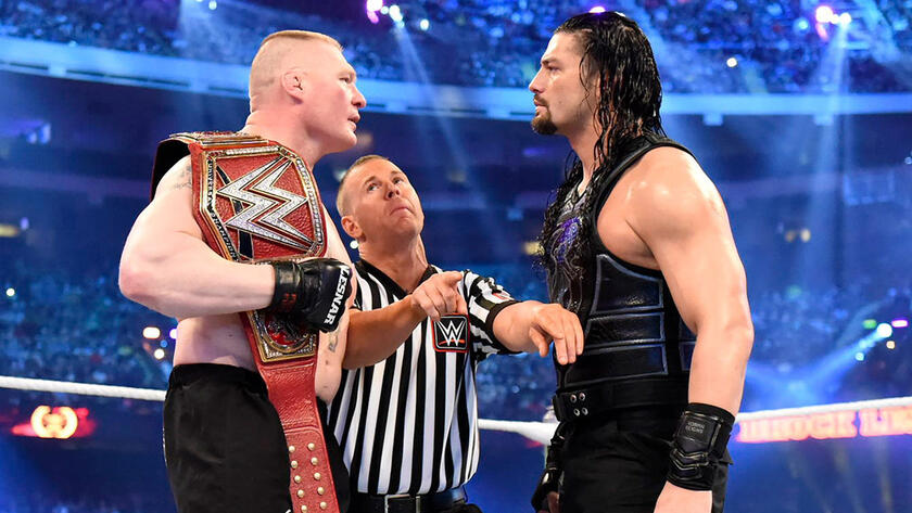 Brock Lesnar or Roman Reigns: Which WWE Megastar Had the Better NFL Career  - EssentiallySports