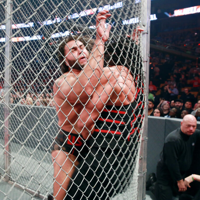 Only Hell in a Cell can contain the animosity between these two Superstars.