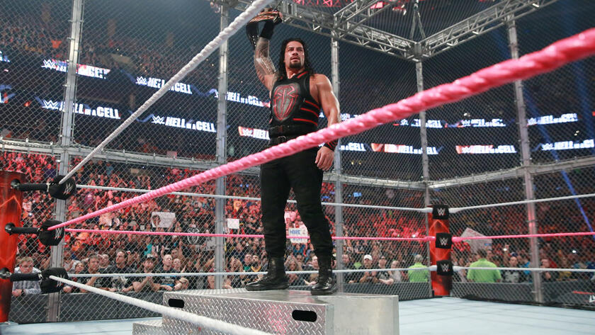 Roman Reigns perseveres and executes a Spear to claim victory and retain the U.S. Title. 