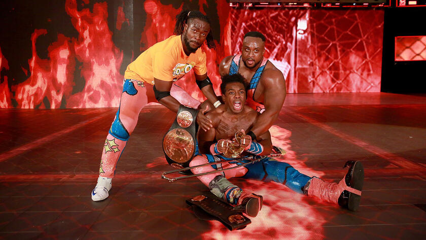 Although they lost the battle, The New Day retain their coveted titles. 