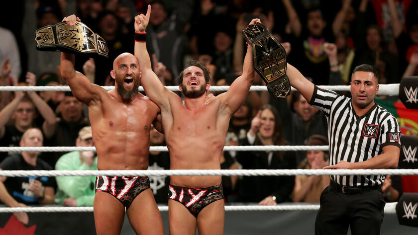 Tommaso Ciampa e Johnny Gargano se tornam campeões do NXT