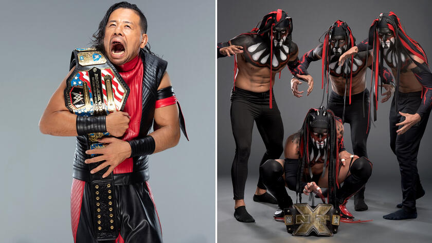 Championship photo shoot outtakes: photos | WWE