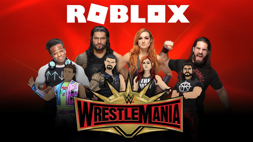 Roblox And Wwe Partner To Celebrate Wrestlemania Wwe - daniel bryan wwe world heavyweight championship roblox