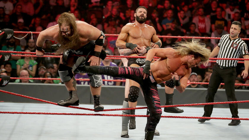 wwe raw burn it to the ground arena effect