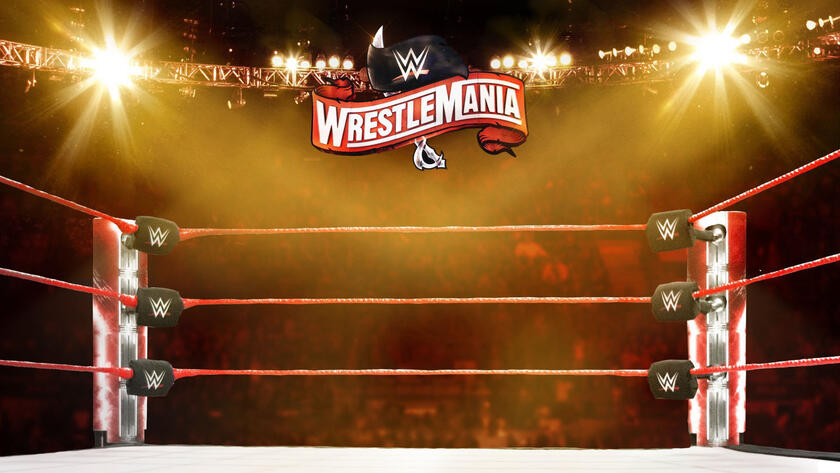 wwe wrestling ring background