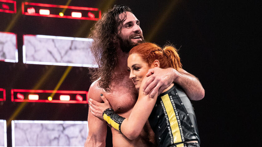 WWE Superstars Seth Rollins and Becky Lynch Are Married