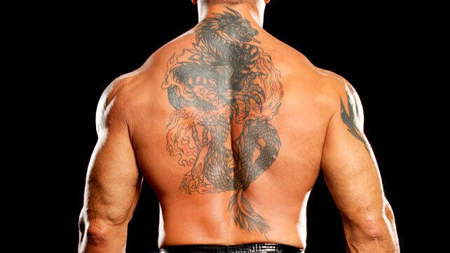 Wwe : 20 coolest tattoos in wwe history - YouTube