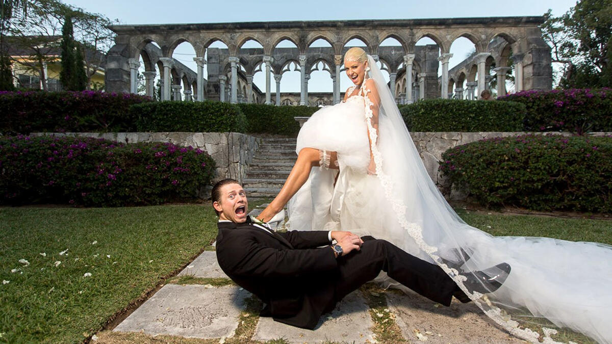 The Miz and Maryse wedding: photos