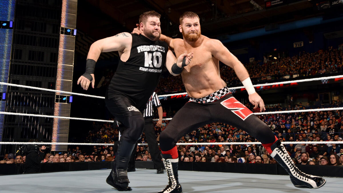 Sami Zayn vs. Kevin Owens photos WWE