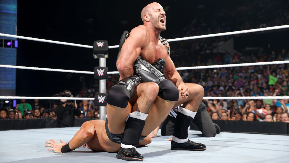 Intercontinental Champion The Miz vs. Cesaro: photos | WWE