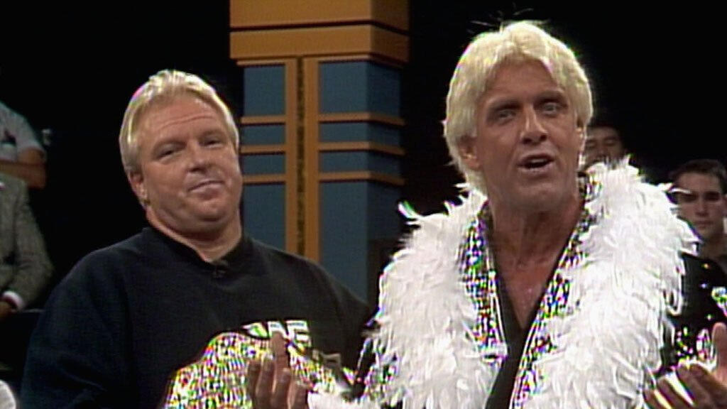 Ric Flair debuts in WWE: Prime Time Wrestling, Sept. 9, 1991 | WWE