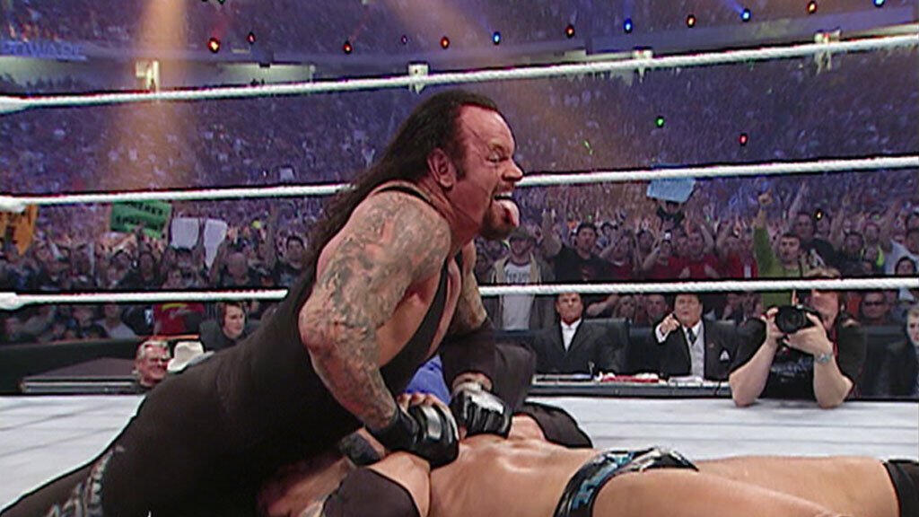 The Undertaker Vs Batista WrestleMania WWE