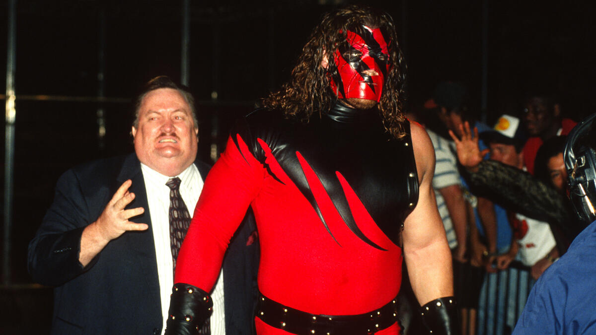 Kane makes his WWE debut In Your House Badd Blood WWE