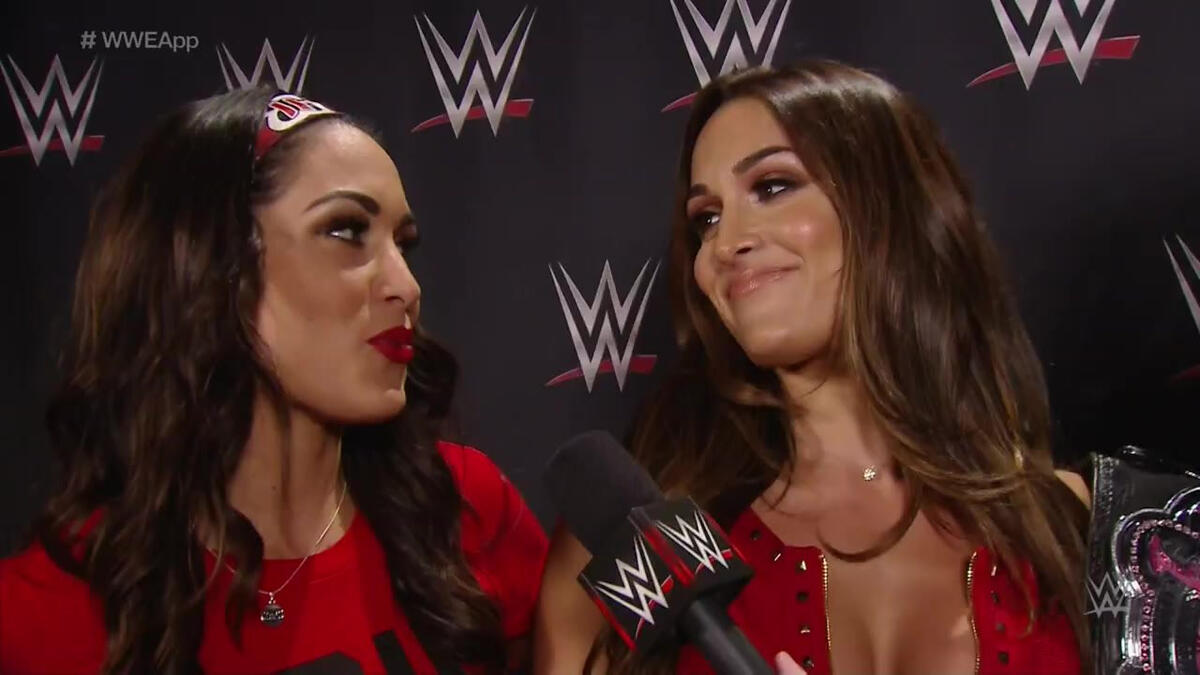 The Bella Twins share share their comments: WWE App Exclusive 19, 2015 ...