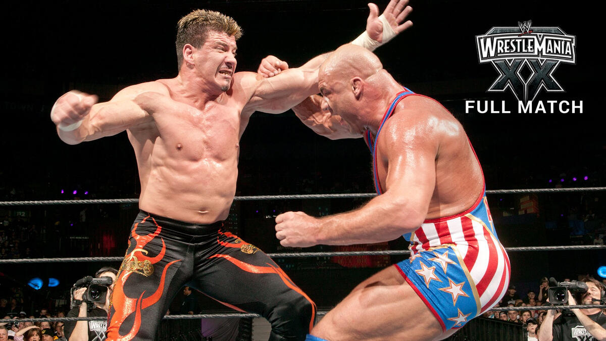 Eddie Guerrero Vs Kurt Angle Wwe Championship Match Wrestlemania Xx Full Match Wwe 0155