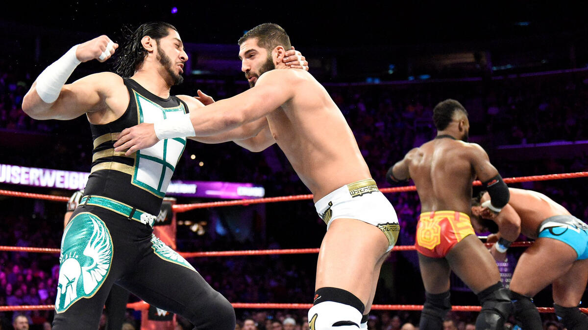 Cedric Alexander vs. Mustafa Ali vs. Tony Nese vs. Ariya Daivari ...