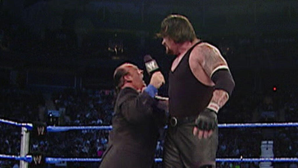 Paul Heyman gives The Undertaker an ultimatum : SmackDown, June 3, 2004 ...