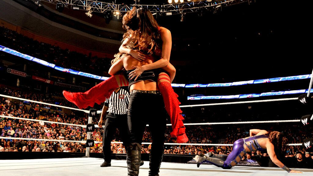 The Funkadactyls & Kaitlyn vs. The Bella Twins & Tamina Snuka: SmackDown, April 12, 2013