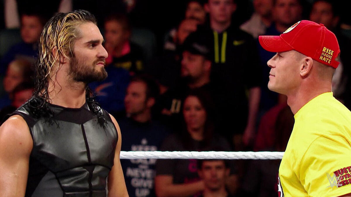 A Special Look At John Cenas Rivalry With Seth Rollins En Route To Wwe Tlc Smackdown 