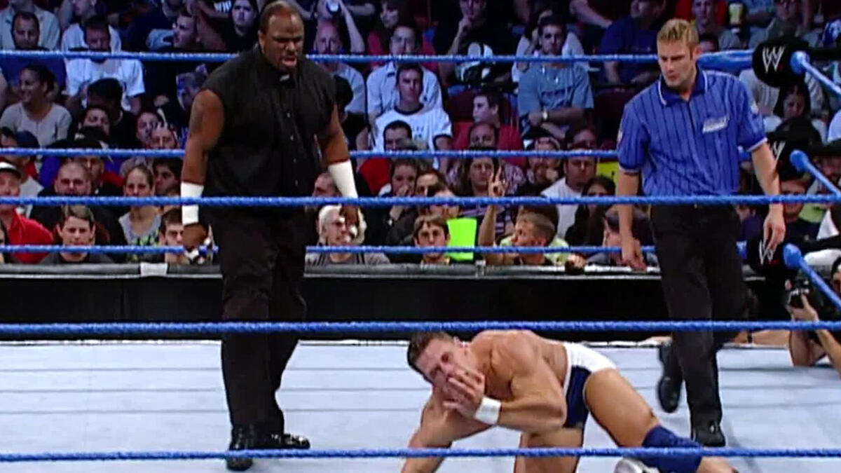 John Cena vs. Reverend DVon Dudley SmackDown, August 29, 2002 WWE