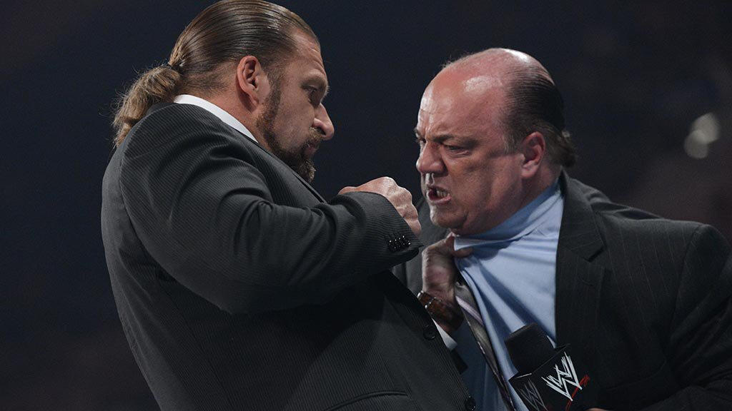 Triple H punches Paul Heyman: Raw, June 18, 2012 | WWE