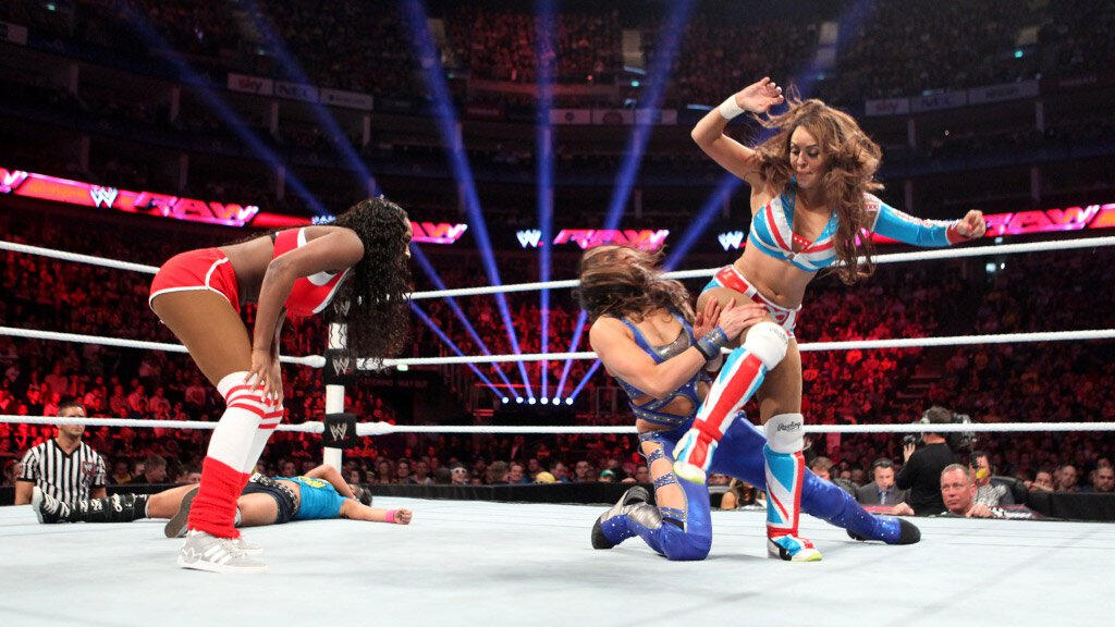 No. 1 Contender's Diva Battle Royal: Raw, April 22, 2013 | WWE