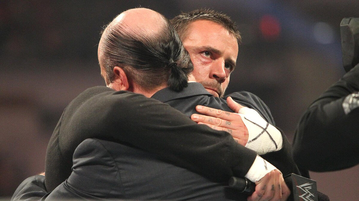 CM Punk And Paul Heyman Embrace: Raw, June 24, 2013 | WWE