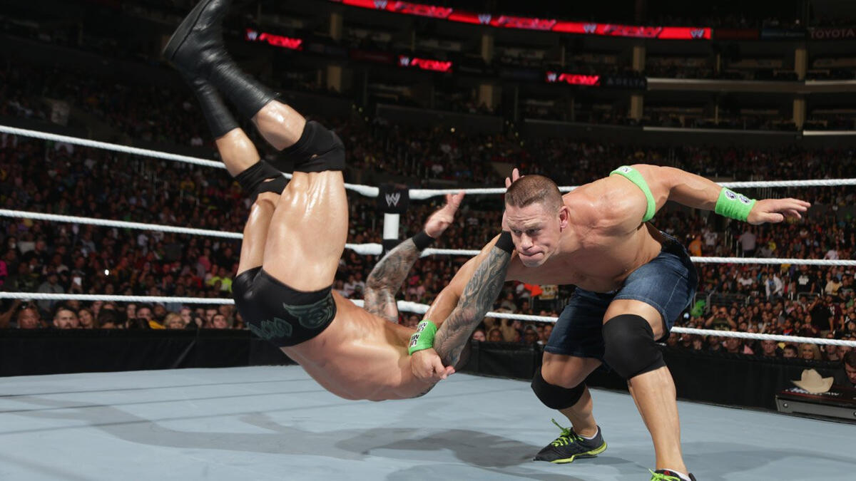 John Cena Vs Randy Orton Raw Feb Wwe