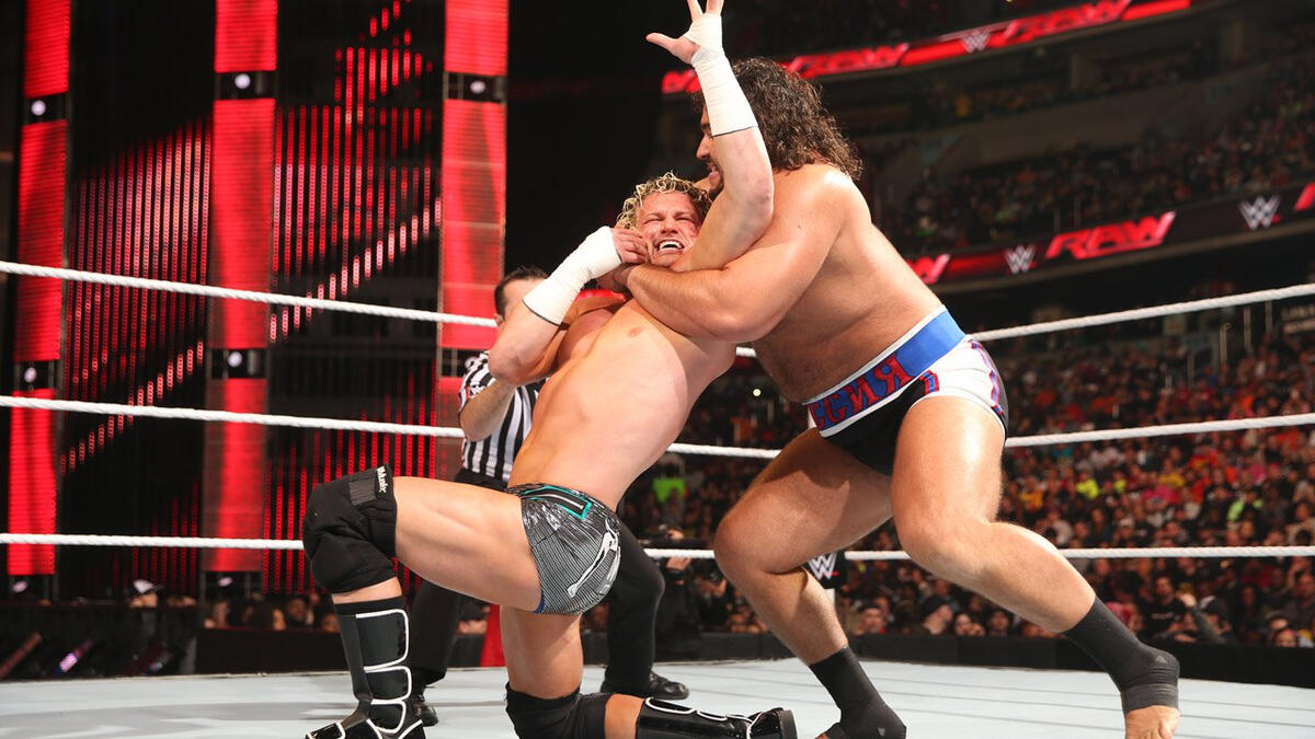 Dolph Ziggler vs. Rusev - Champion vs. Champion Match: Raw, December 29 ...