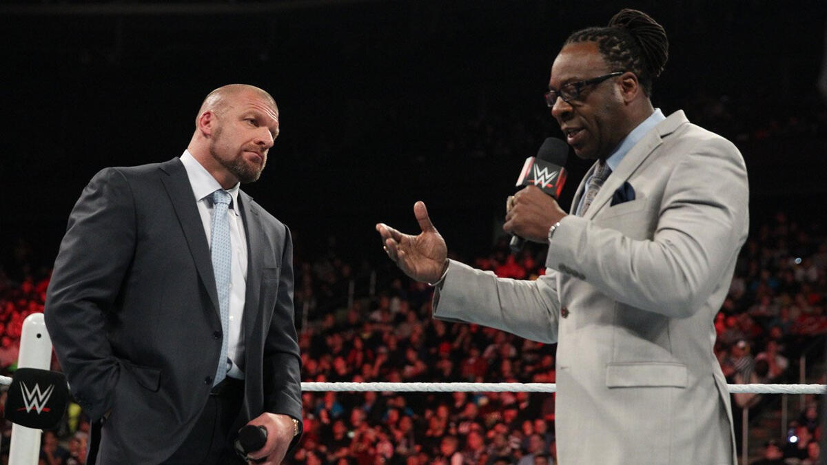 Triple H calls out Booker T: Raw, March 2, 2015 | WWE