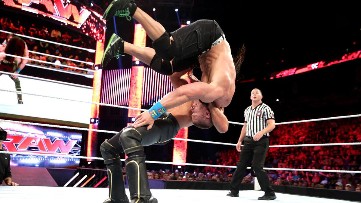 John Cena vs. Seth Rollins - United States Championship Match: Raw ...