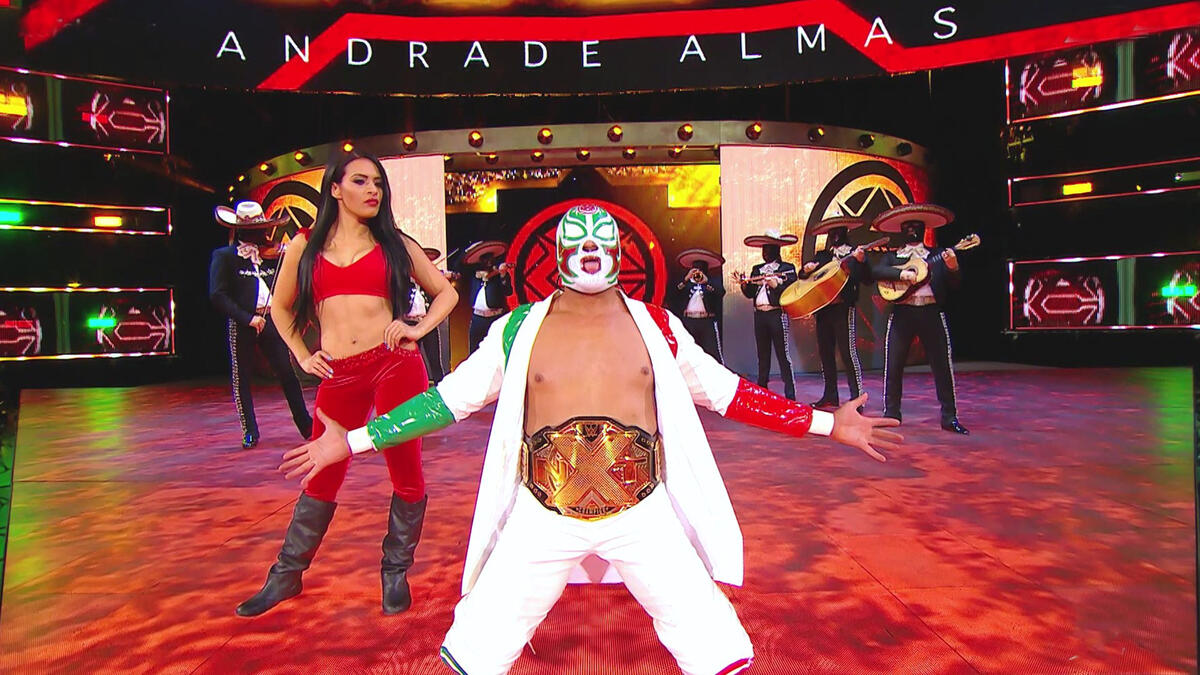 Masked mariachi band plays Andrade "Cien" Almas to the ring: NXT ...