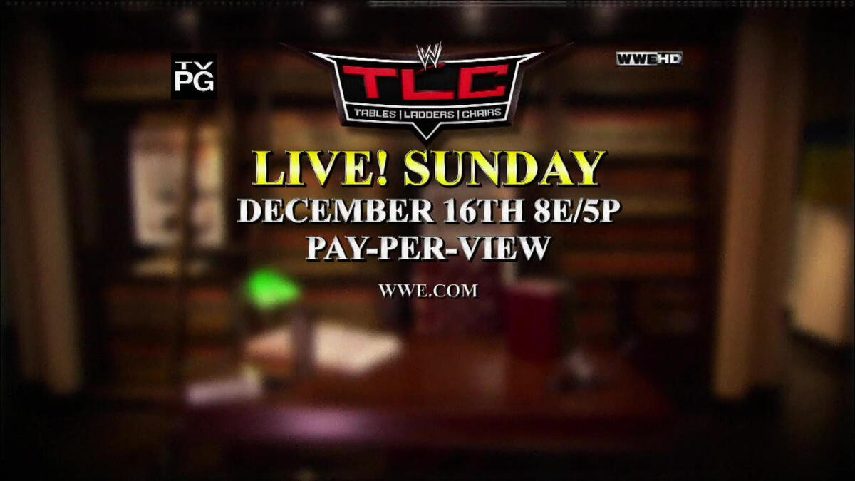 WWE Tables, Ladders & Chairs - December 16, 2012, Live on Pay Per View