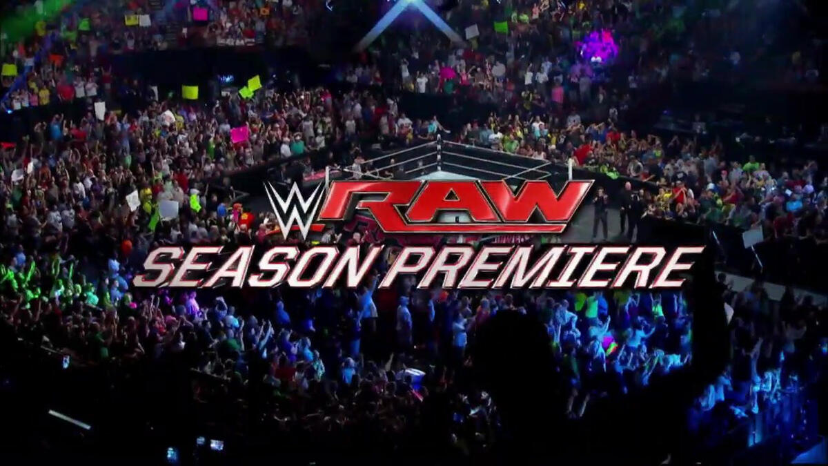 Season premiere of Monday Night Raw this Monday on USA Network WWE