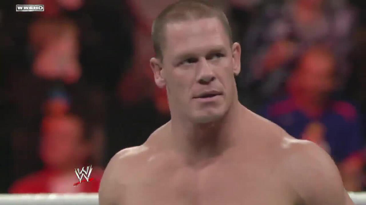 Raw: John Cena vs. David Otunga | WWE