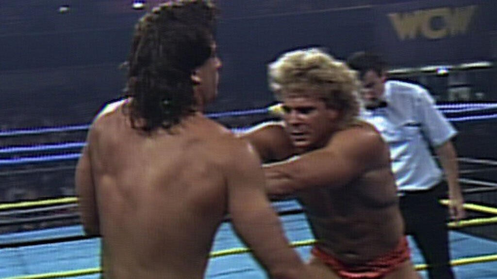 Brian Pillman Vs. Tom Zenk - WCW Light Heavyweight Championship Match ...