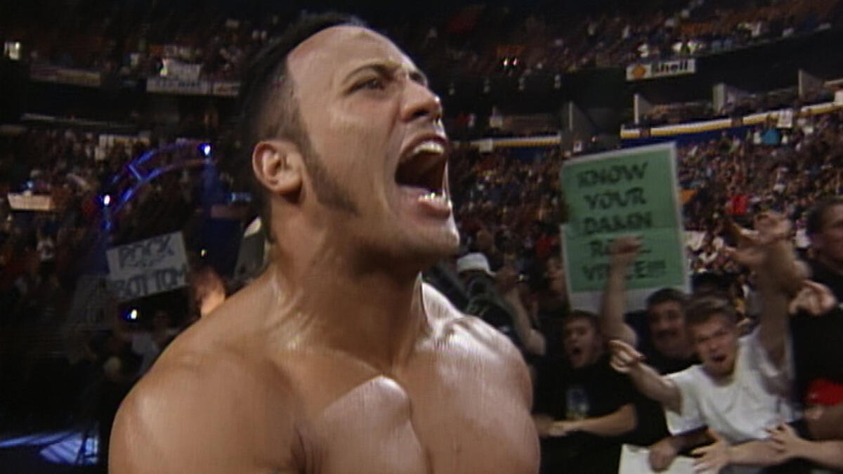 The Rock Vs Big Boss Man Deadly Game Tournament 1st Round Match Survivor Series 1998 Wwe