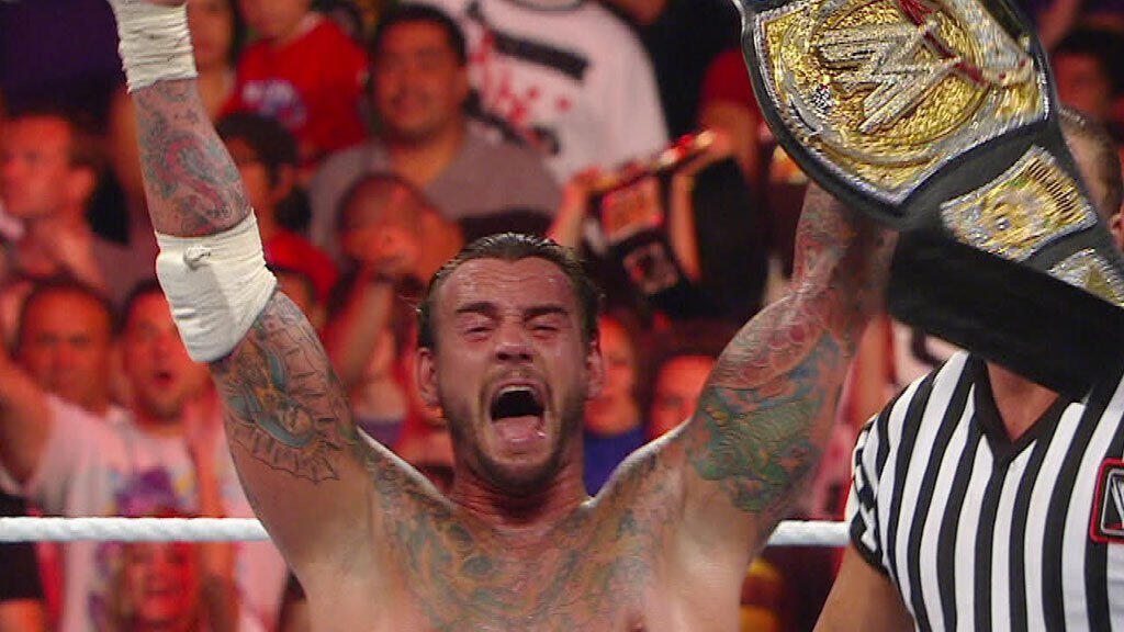 CM Punk vs. John Cena Undisputed WWE Championship Match SummerSlam