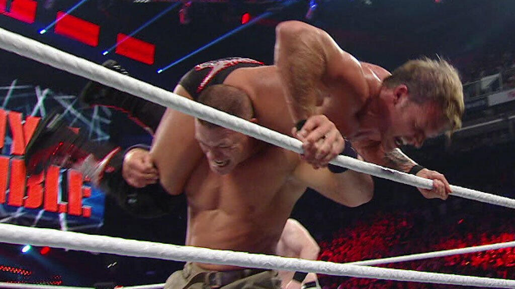 John Cena Immediately Makes An Impact When He Enters The Royal Rumble Match Royal Rumble 2013 Wwe