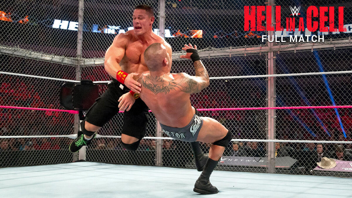 John Cena Vs Randy Orton Hell In A Cell Match Wwe Hell In A Cell 2014 Full Match Wwe 