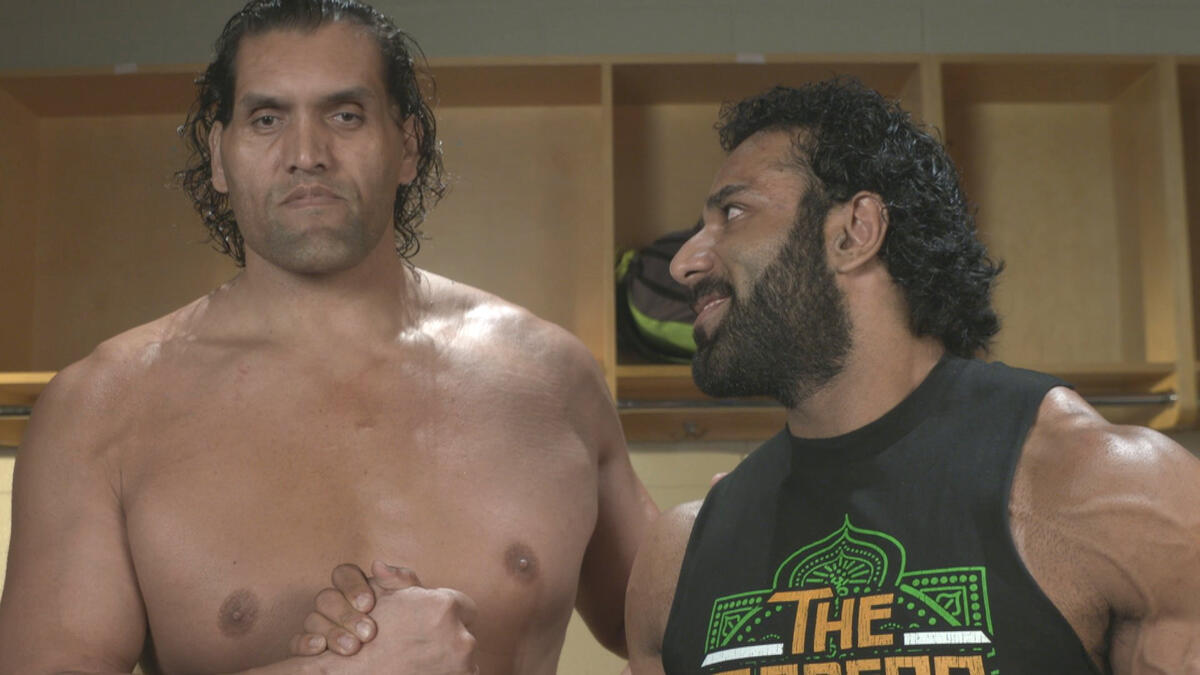 Wwe Champion Jinder Mahal And The Great Khali Address Their Fans