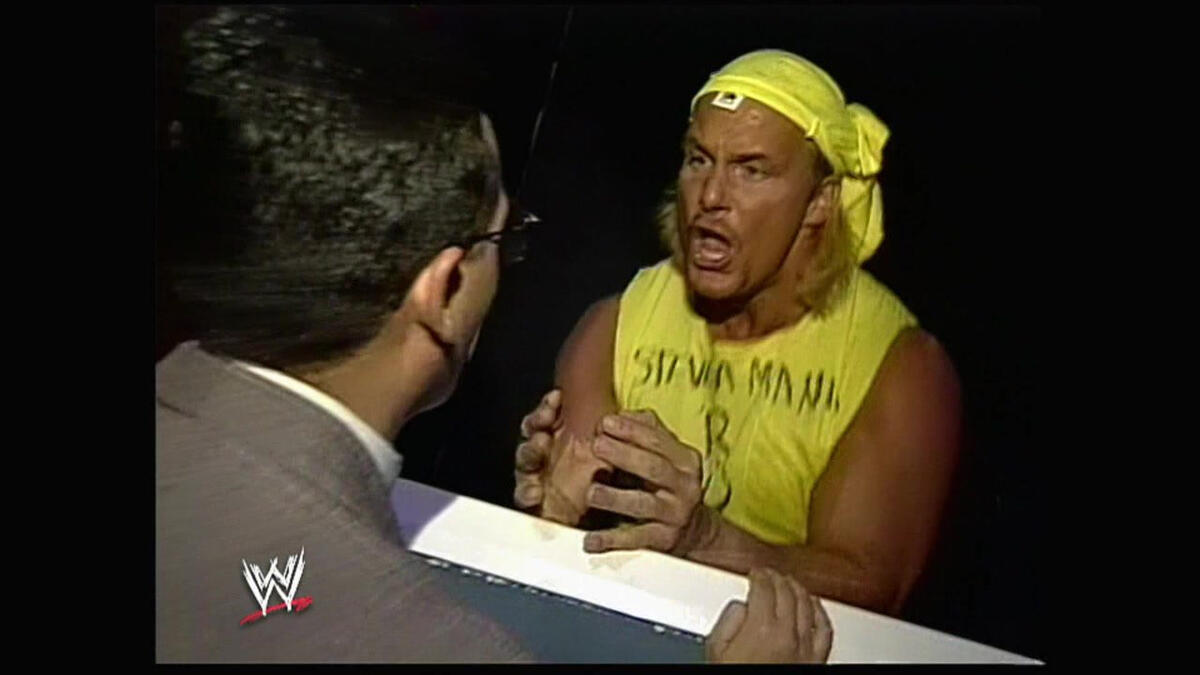 Stone Cold Steve Austin Imitates Hulk Hogan Ecw Hardcore Tv September 26 1995 Wwe