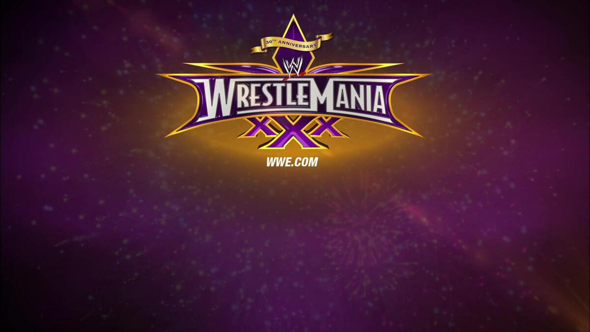 wwe wrestlemania 30 logo png