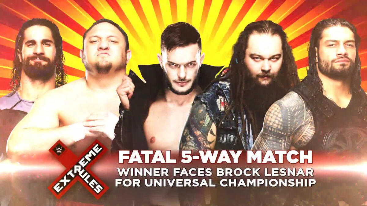 Don't Miss The First-ever Extreme Rules Fatal 5-Way Match This Sunday ...