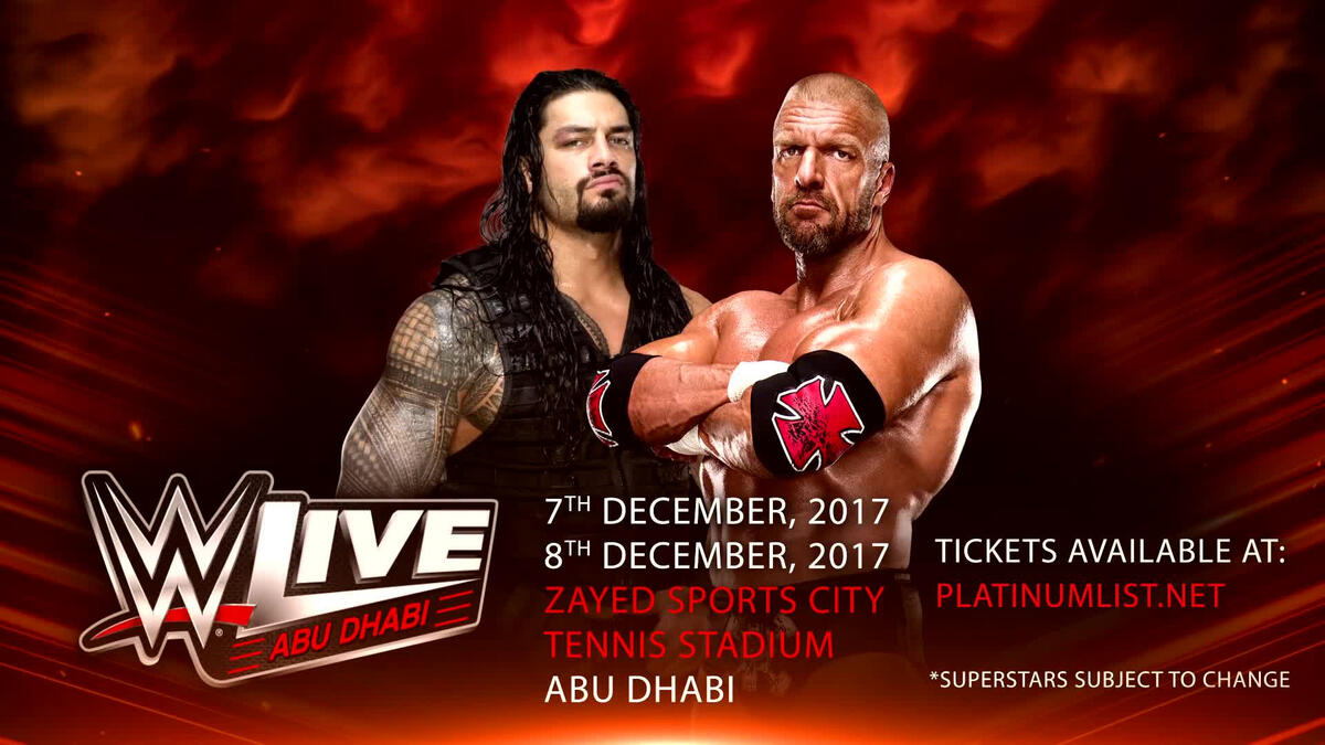 Triple H, WWE Live come to Abu Dhabi this December | WWE